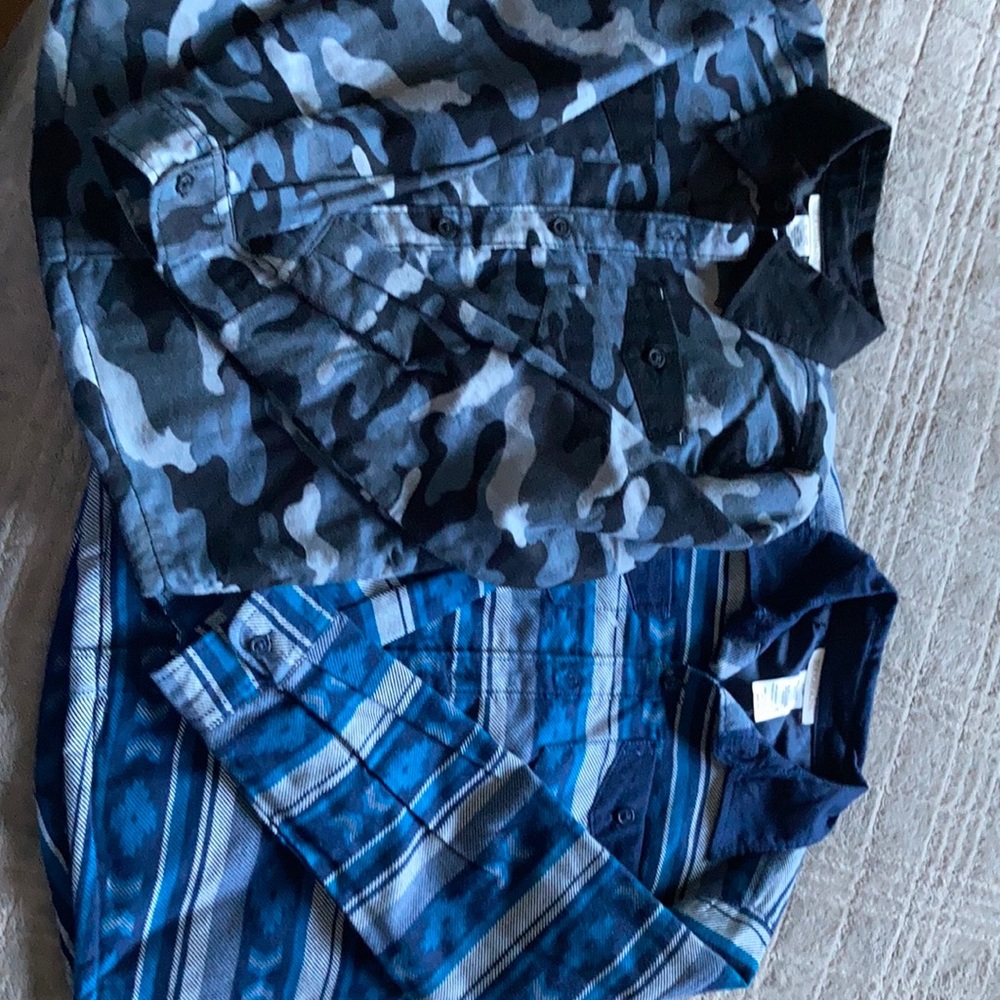 Two brand new shirt jacket